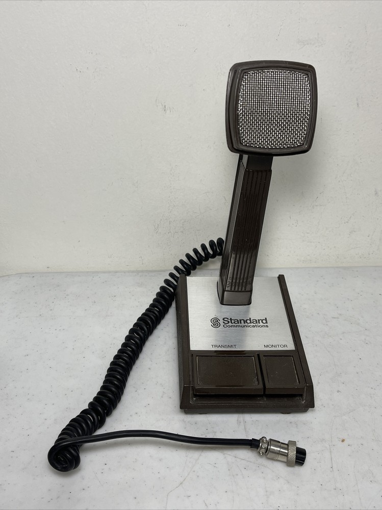 Standard Communications Desktop Dynamic Microphone SCC Model MP601