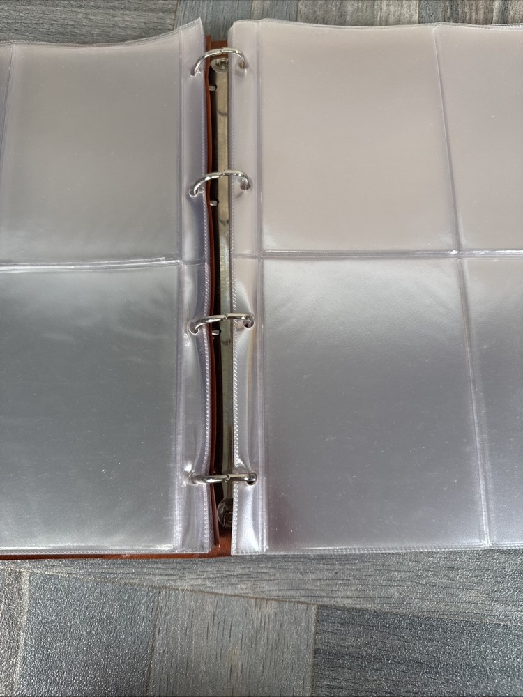 27 Pages ROYAL MAIL TAN BROWN POSTCARDS STAMP ALBUM