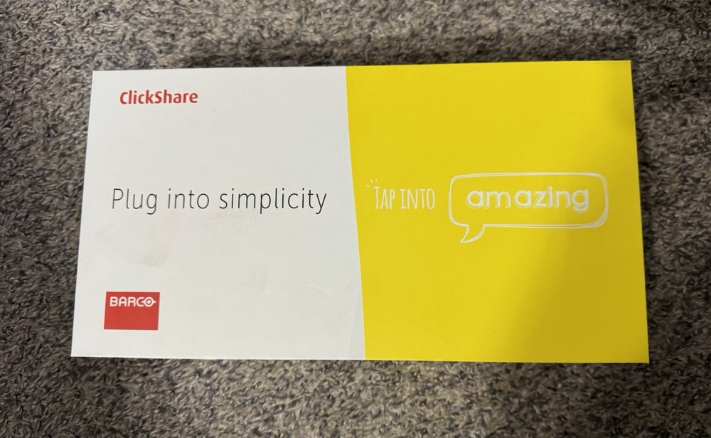 Barco ClickShare CSЕ-200 Presentation System