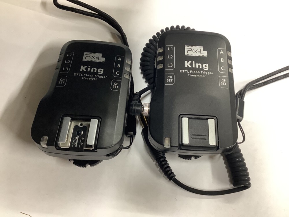 Pixel King Wireless E-TTL Flash Trigger Set for Canon