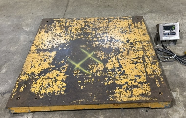 GSE Scale Systems Model 350 w/ 4'x4' platform 5000 lb capacity