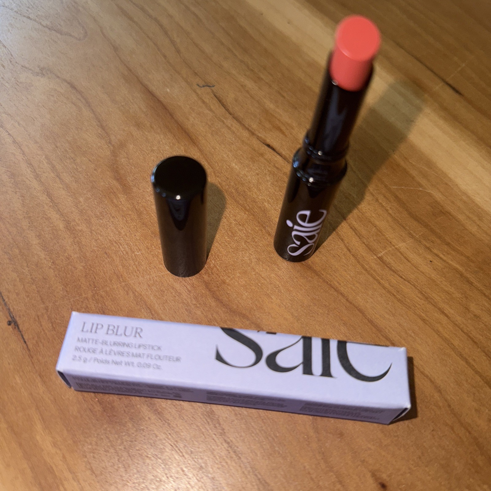 Saie Lip Blur by Saie, .09 oz Matte-Blurring Lipstick - Dada