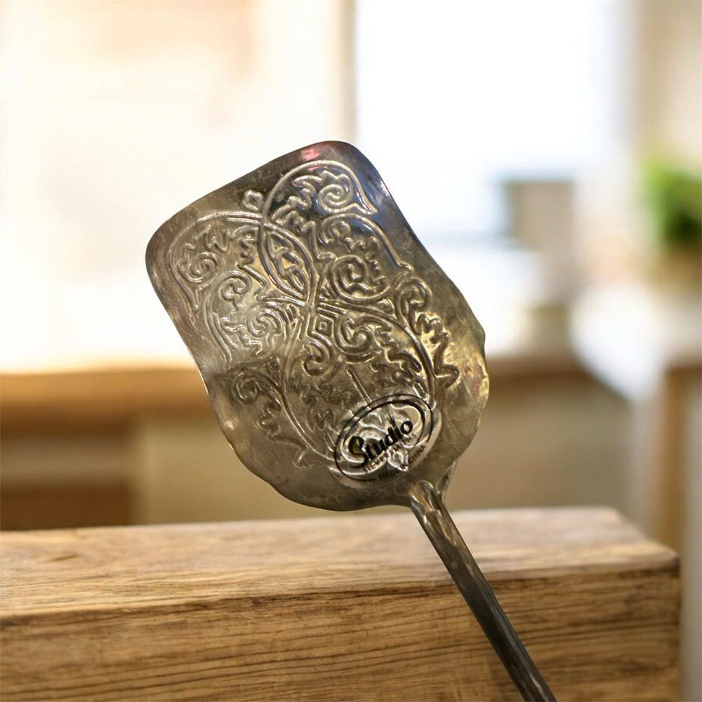 Studio Cake Tongs 8” Silver plated