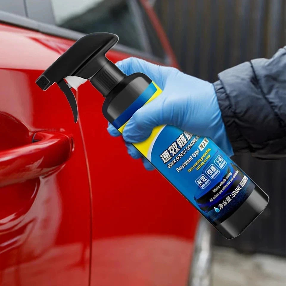 Car Coating Spray, Sopami Waterproof Layer Quick Effect Stains Agent 500ml