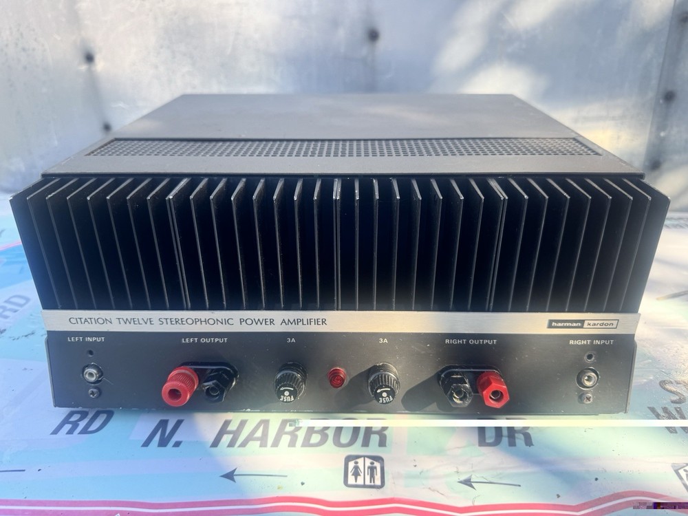 Harmon Kardon Stereo Amplifier Citation 12 Tested Working Good
