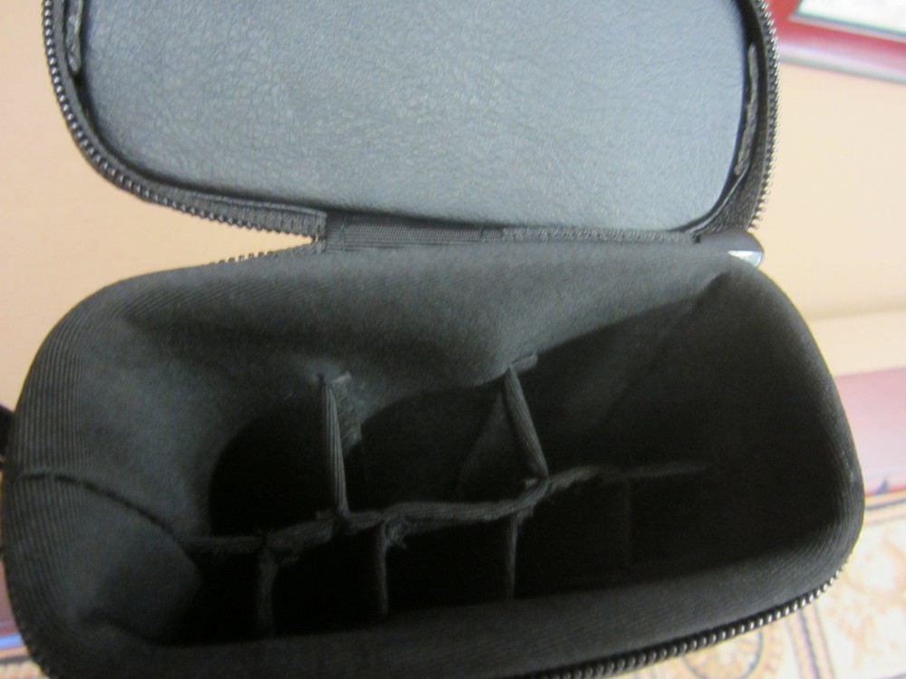 3x5 Pool Cue Case Black Croc Texture