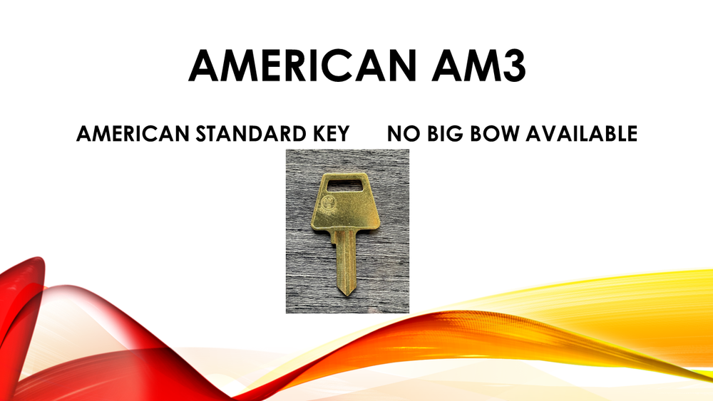 Kwikset Schlage American Yale - Keys Cut to Code - Computerized Cut - 4 Total