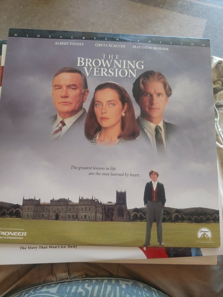 The Browning Version Laserdisc LD Albert Finney VG