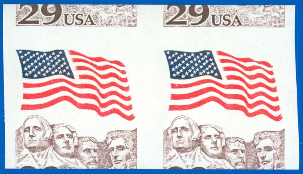 US SCOTT #2523b MISCUT & IMPERFORATE PAIR! Mint-OG-NH! (SK)
