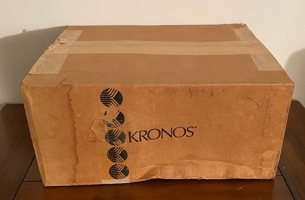 New Kronos Time Keeper Series 400 Model 460f Mint In Box Complete
