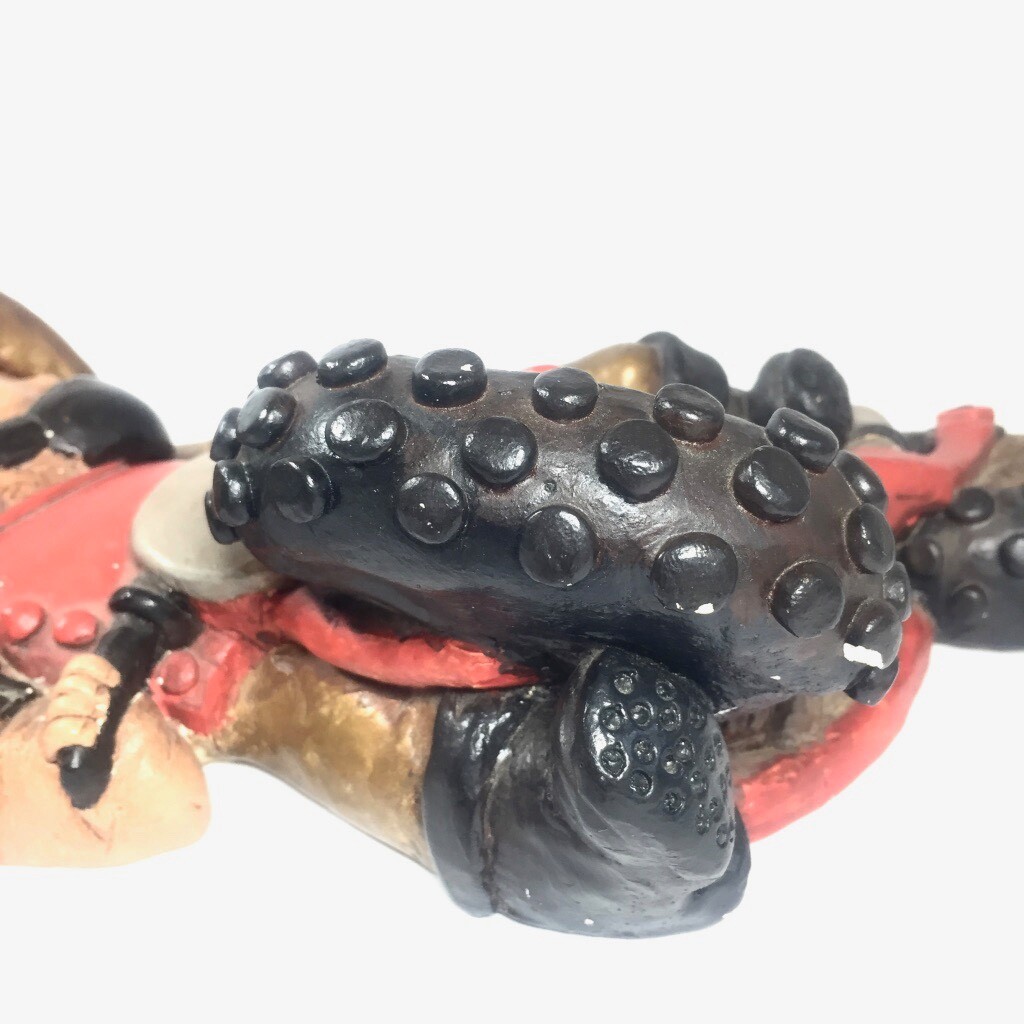 Apsit Bros California Motorcycle Motocross Chalkware Sculpture 70’s 15 Inches