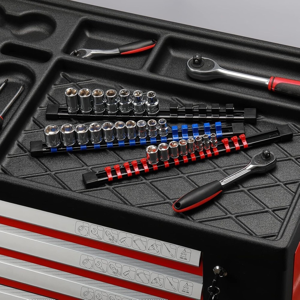 Socket Storage Solution - 12PC ABS, 174 Socket Capacity