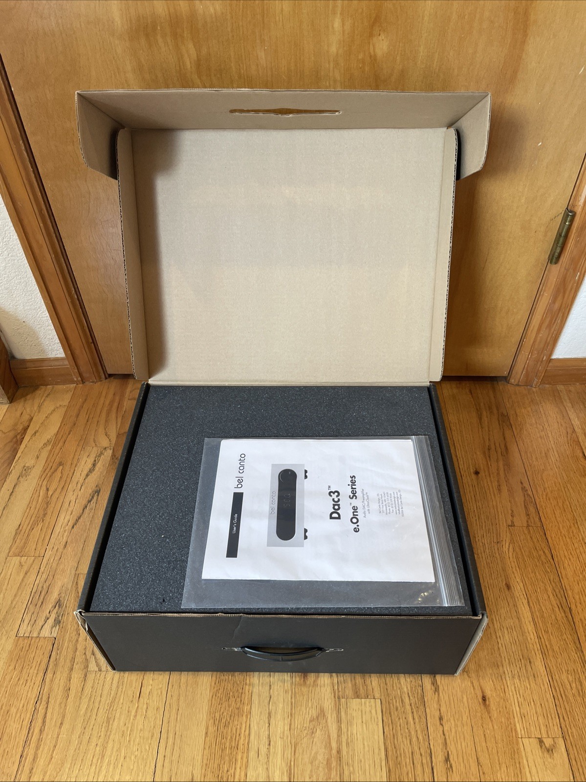 Bel Canto DAC3 Digital to Analog Converter DAC Preamp - Black - MINT w/ Remote