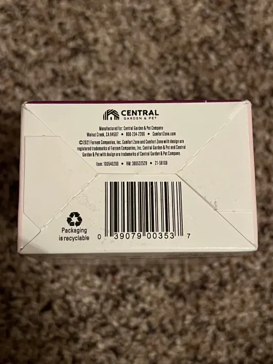 Comfort Zone Cat Calming Diffuser Refill for Cats 48mL
