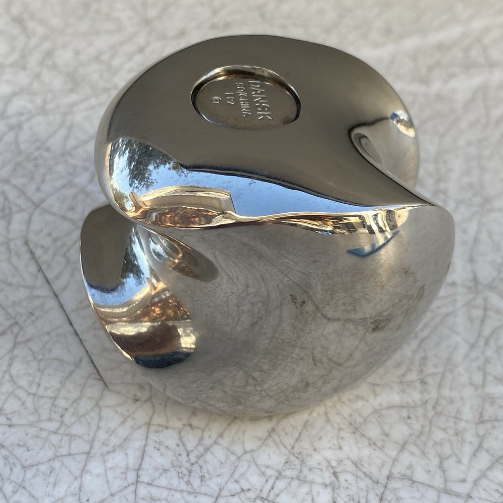 Dansk Otero Paperweight Silver plated