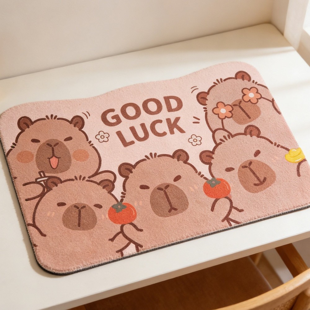 Absorbent Bath Mat Magic Rug, Quick Drying Mat Magic Bath Mat Non-Slip Floor