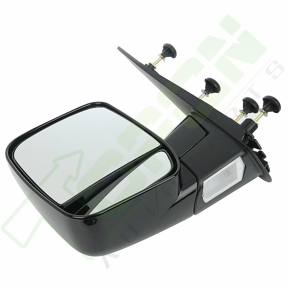 Pair Side View Manual Mirrors For 02-08 Ford E150 E250 E350 E450 E550 Van