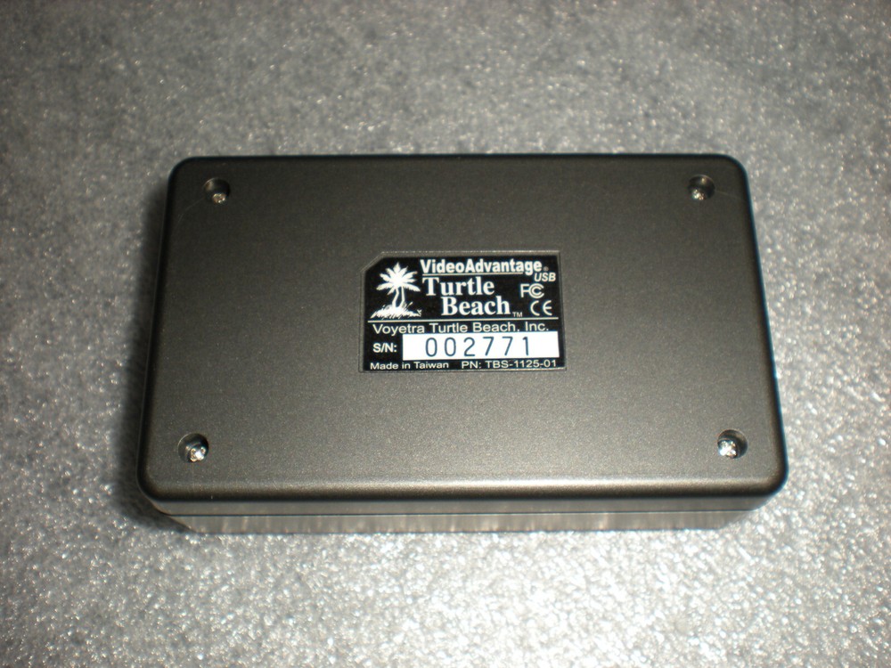 TURTLE BEACH Video USB Advantage Capture Device ONLY NO CABLES OR SOFTWARE