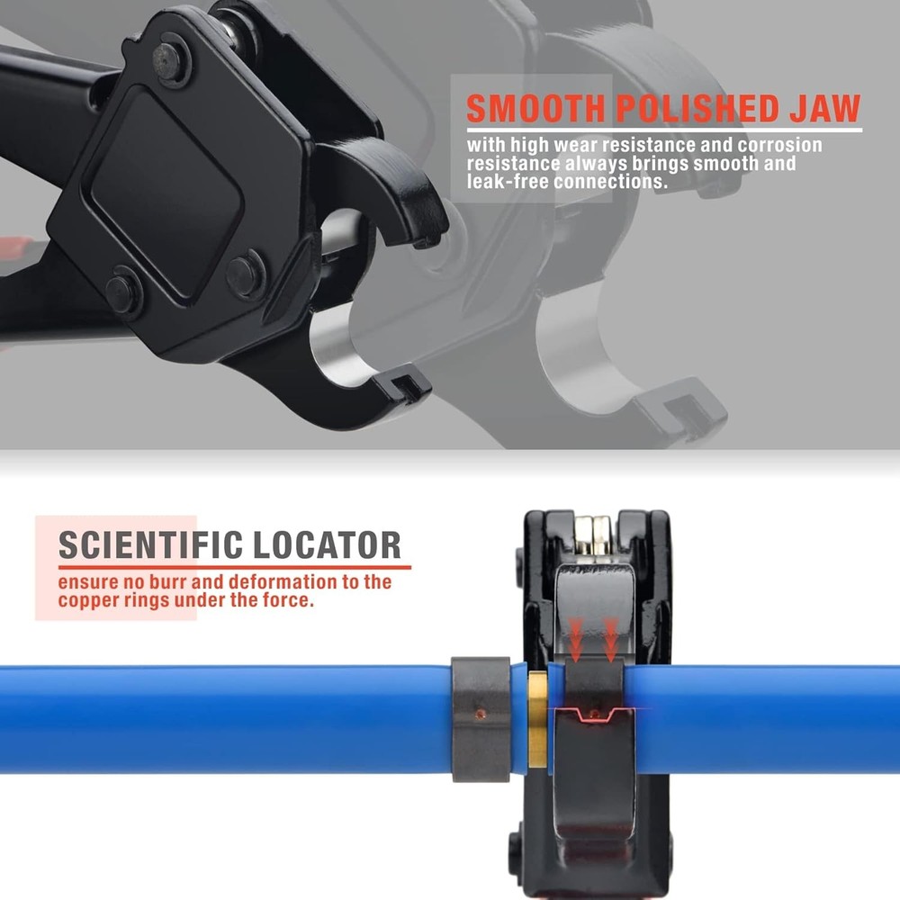 iCrimp Angle Head F1807 PEX Pipe Crimping Tool