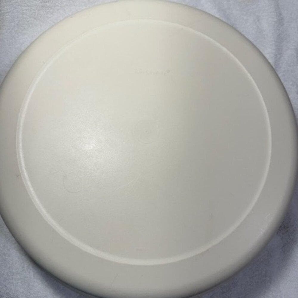 Vintage TUPPERWARE Divided serving tray w/ Cover Veggie Dips Chips etc