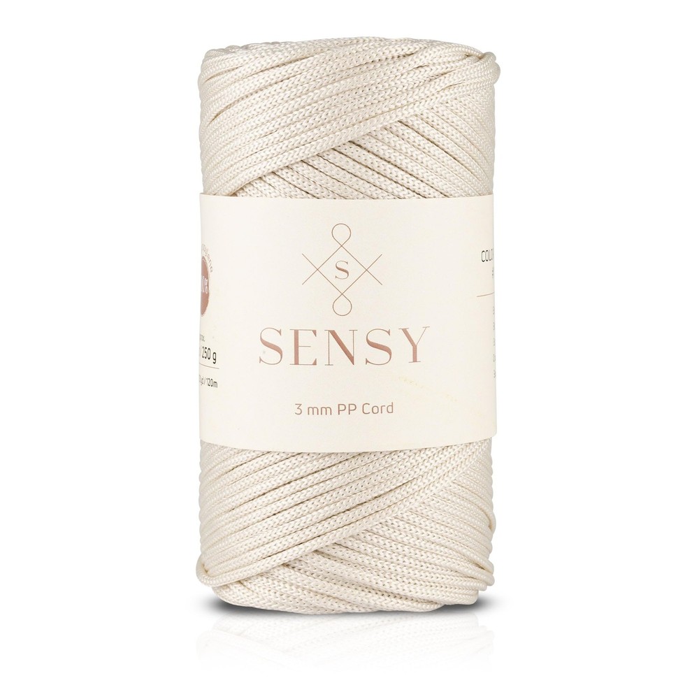 Sensy Premium 3mm 131 Yards Polyester Rope 100% Polypropylene Cord Macrame Co...