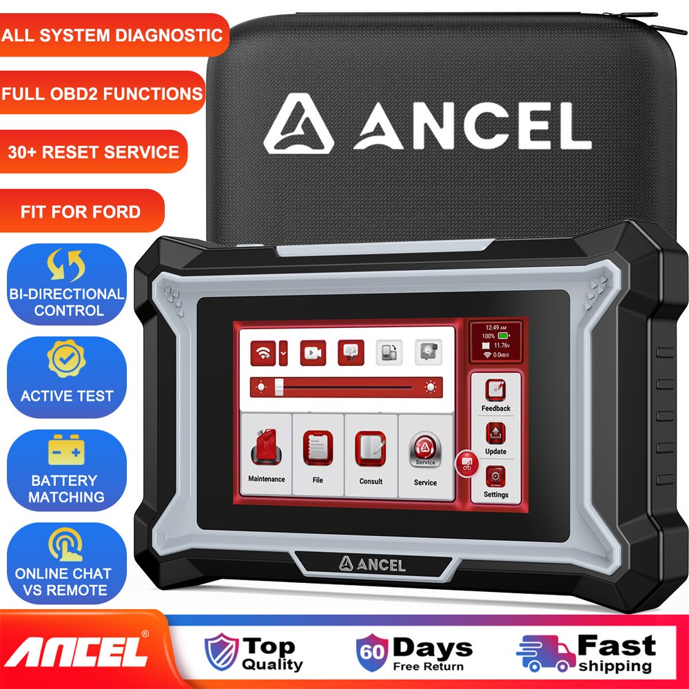Fits for Ford Lincoln Mercury Bidirectional OBD2 Scanner Diagnostic ECU Coding