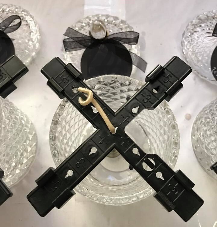 Universal Wick Holders - Adjustable Centering Device for Candle Makers - 10 pack