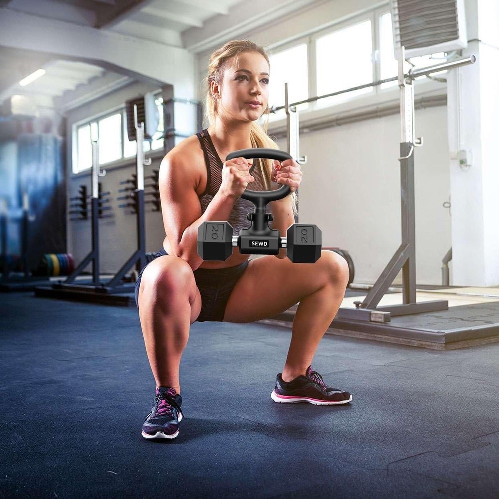 Versatile Kettlebell Attachment for Dumbbells