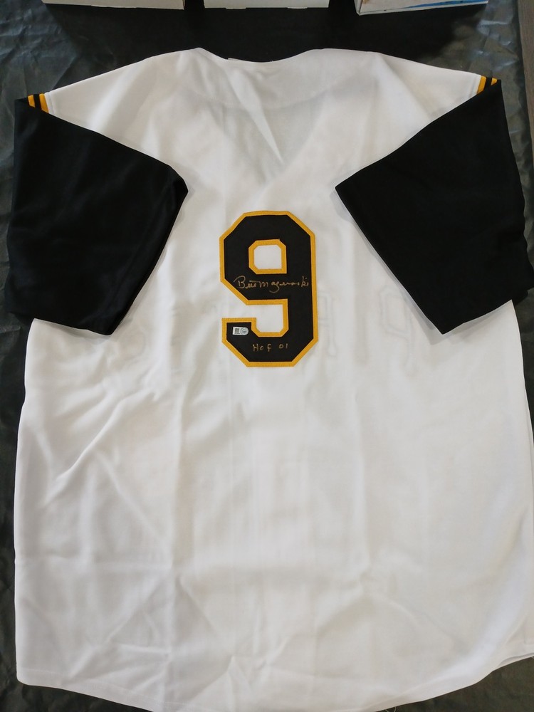Bill Mazeroski Autographed Signed Custom Jersey XL MLB Authentic