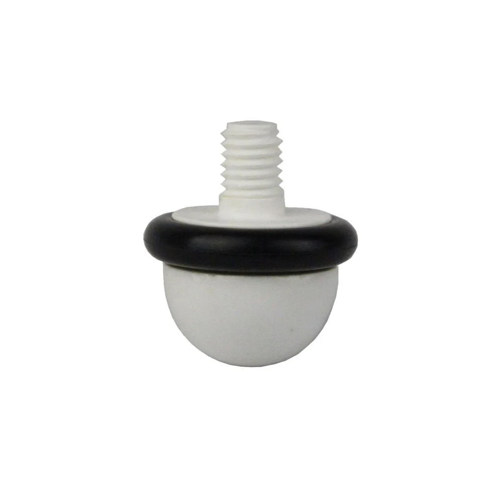 Ambutech Ceramic Threaded Cane Tip – 8mm Threaded Mount