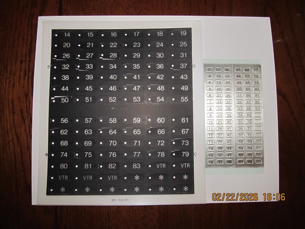 Samsung Channel & Remote Control Indicator Tabs CT-339ZB