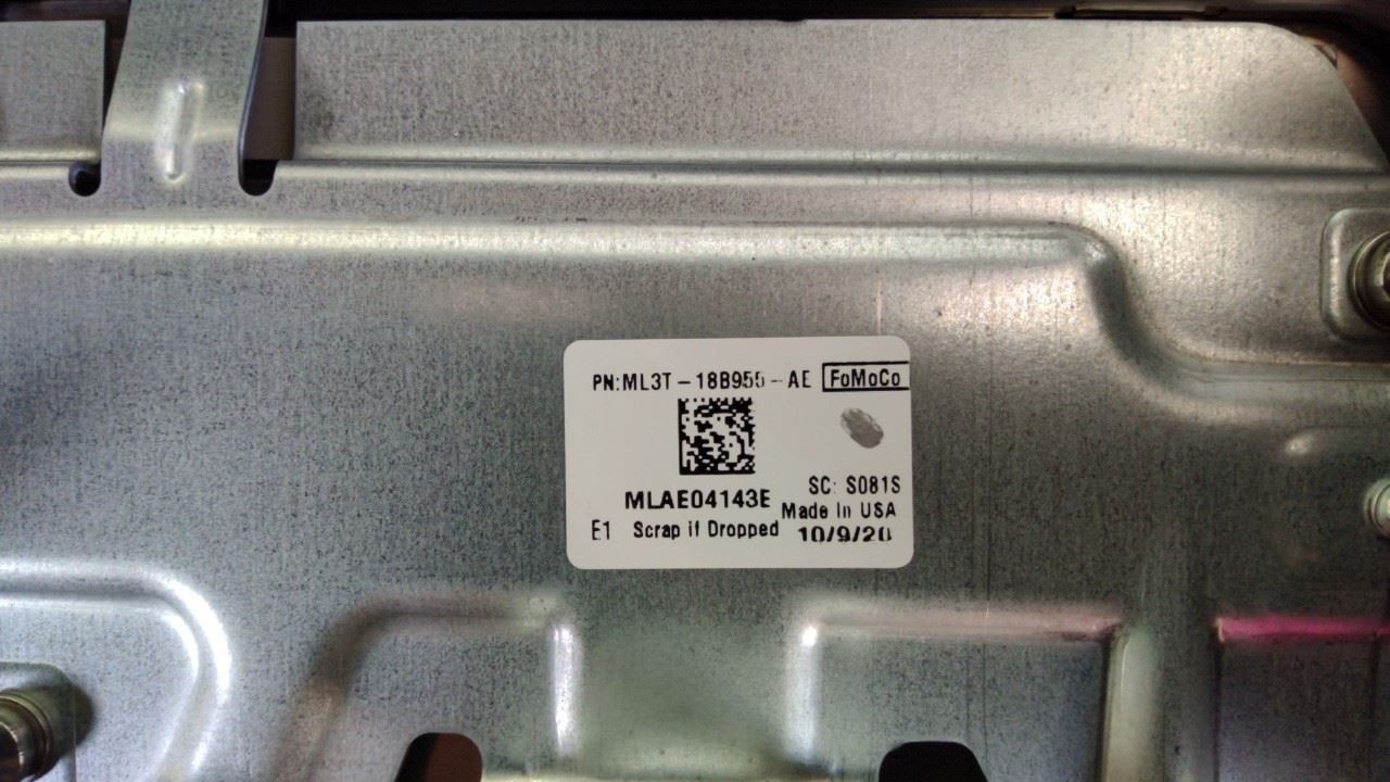 Info-GPS-TV Screen Front Dash Fits 21-25 FORD F150 PICKUP 196202