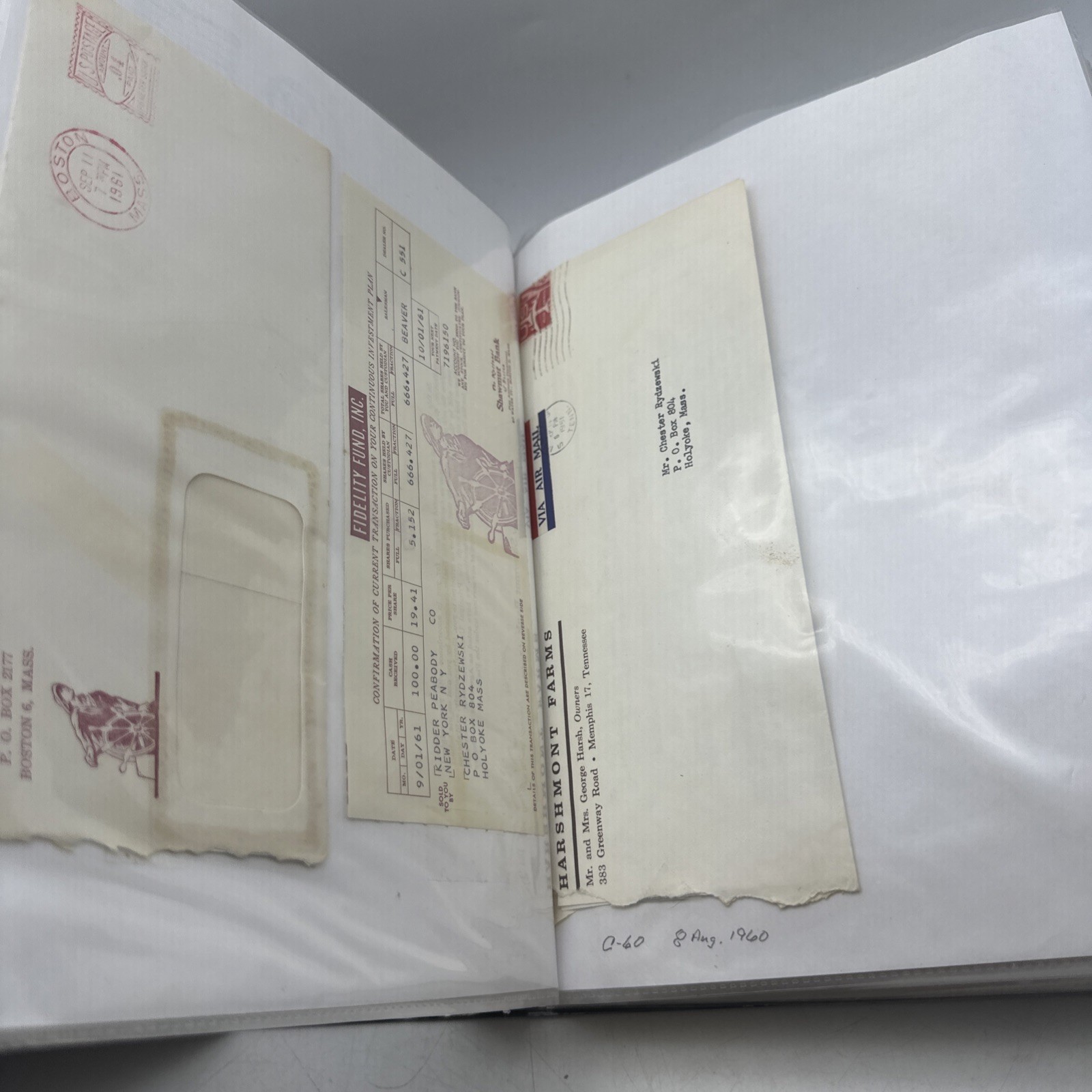 Vintage Stamp Covers Letters Lot 1960-1965 Postal History Collection (AA44)