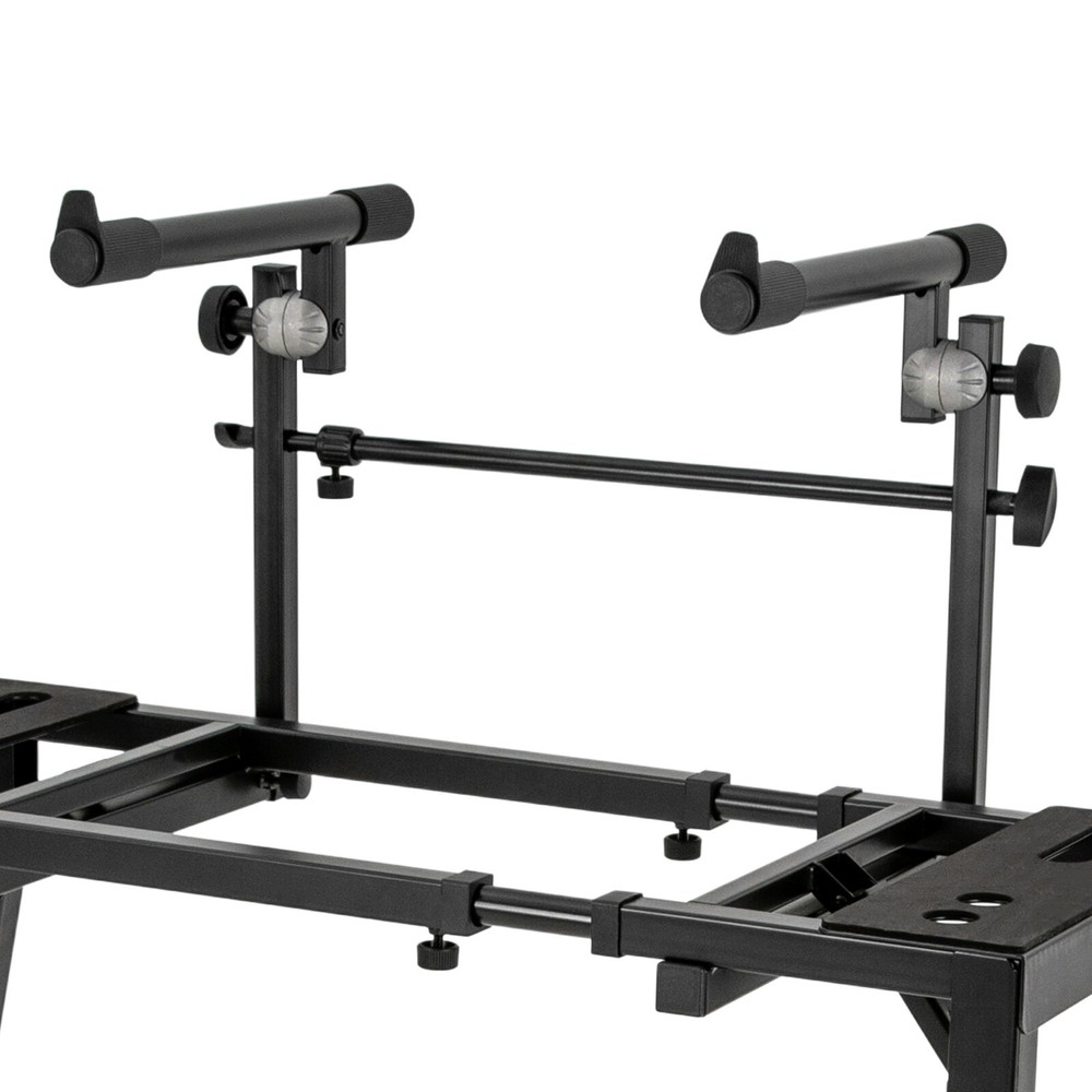 2 Tier Keyboard Holder DJ Workstation Table Console Mixer Holder Studio Mount