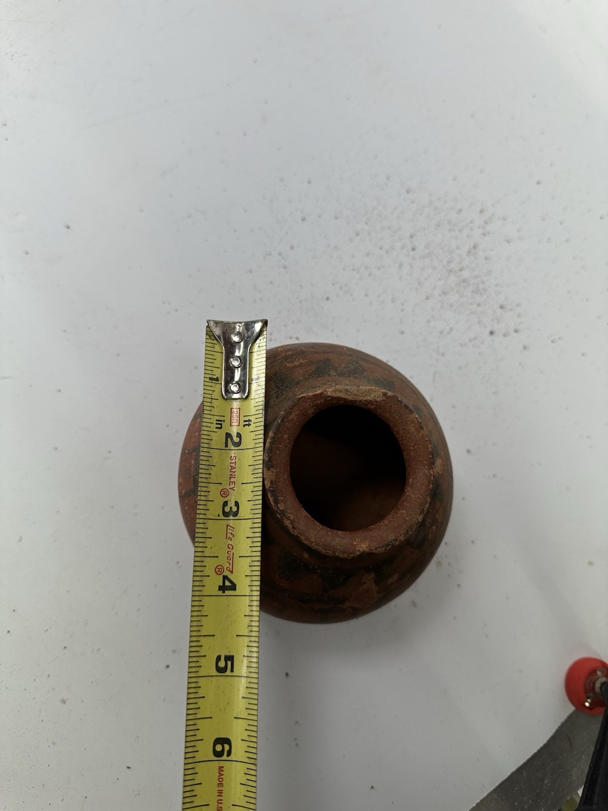 Pre Columbian Mayan? Painted Pottery Earthenware Bowl Jar Genuine 500BC-1200AD