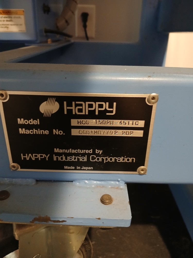 2 head happy japan embroidery machine