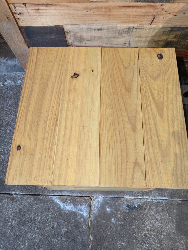 Outdoor Side Table Pressure Treated Wood