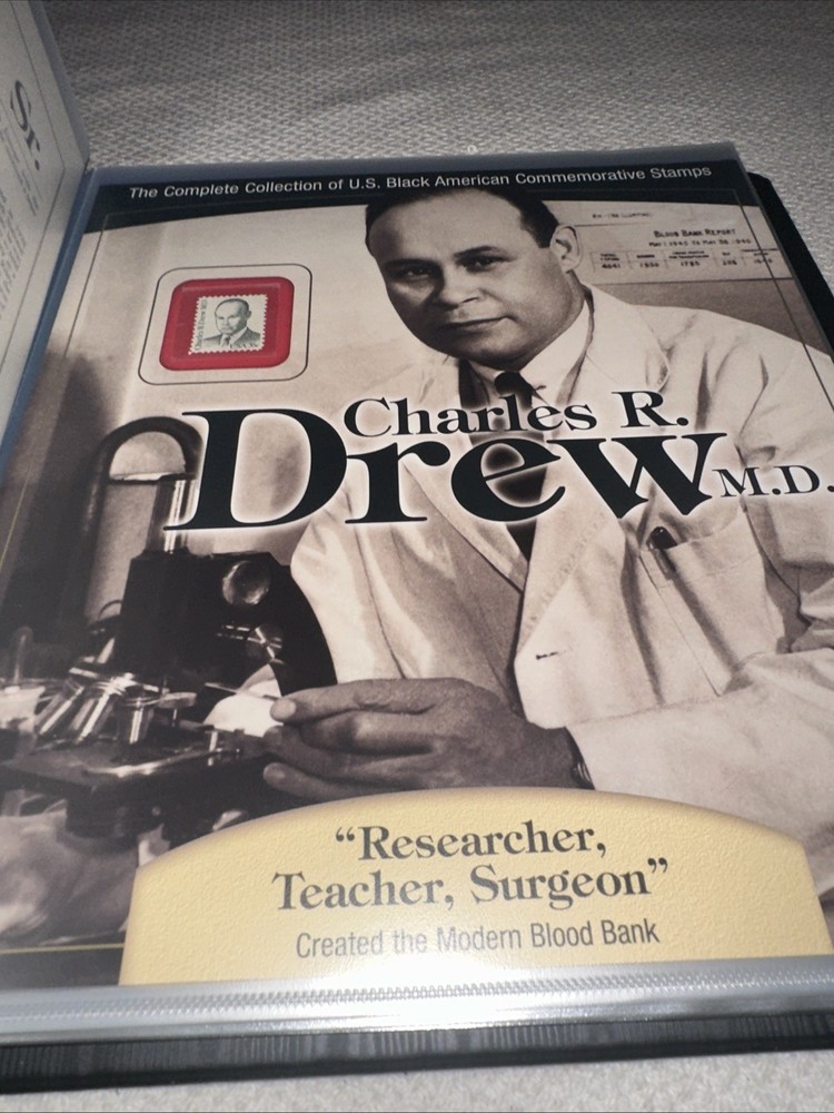 The Black Heritage Commemorative Society Stamp Biography Collection 61 Stamps