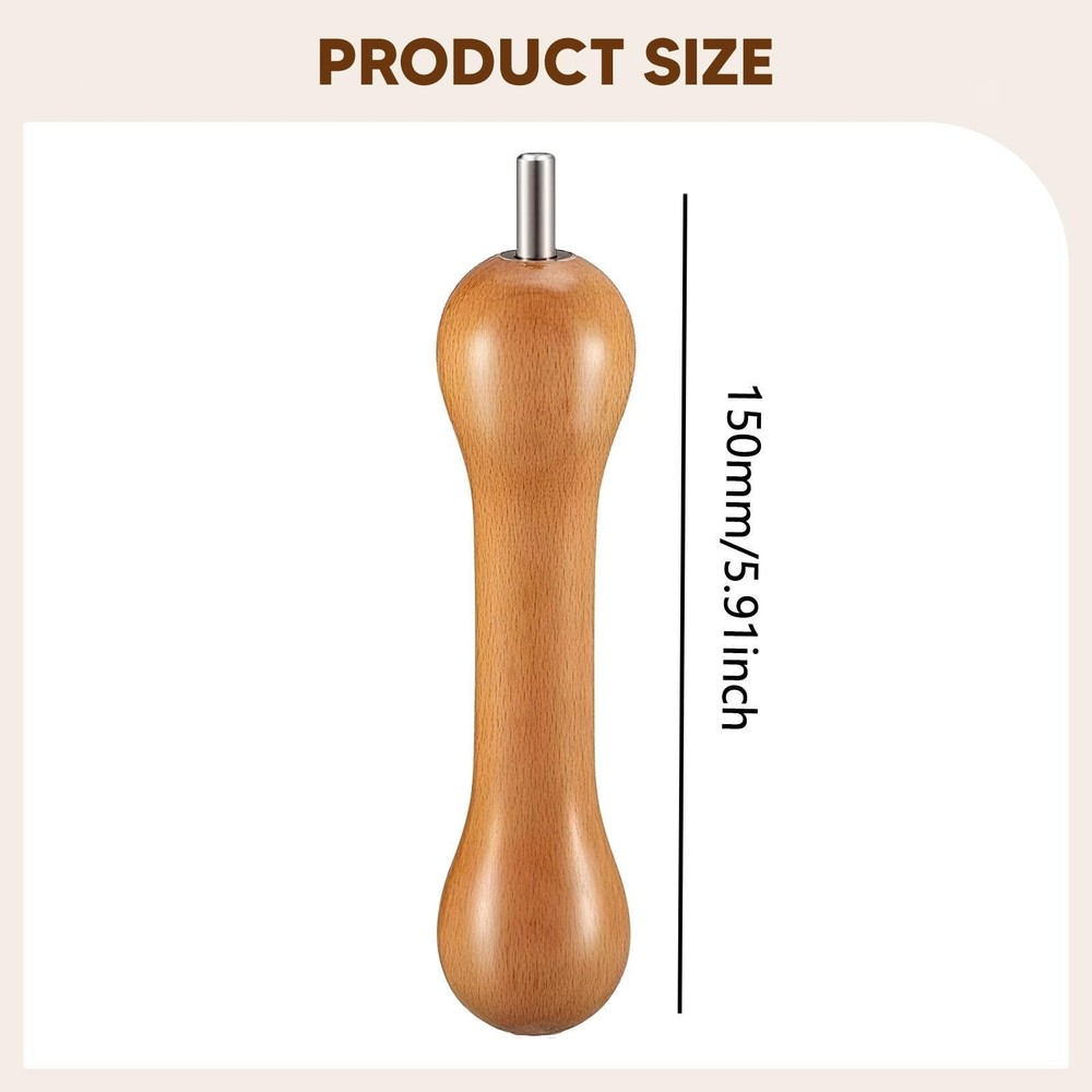 Tie Dye Tool Wood Easy to Use Spool Convenient Bundling Sinew Pulling Device