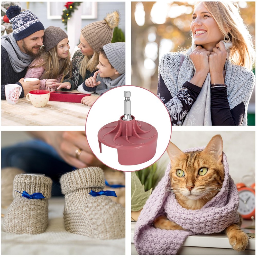 Knitting Machine Adapter, Quick Knit Replaceable Crochet Machine Adapter with...