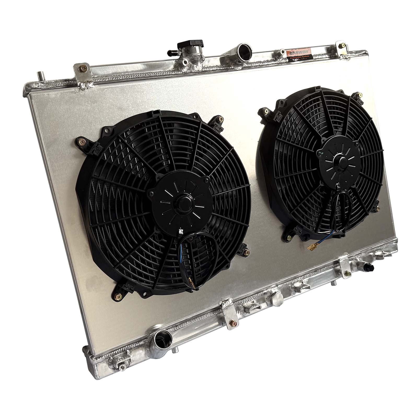 MT For Acura CL TL Premium Type-S V6 3.2L 01-03 Aluminum Radiator+Fan Shroud