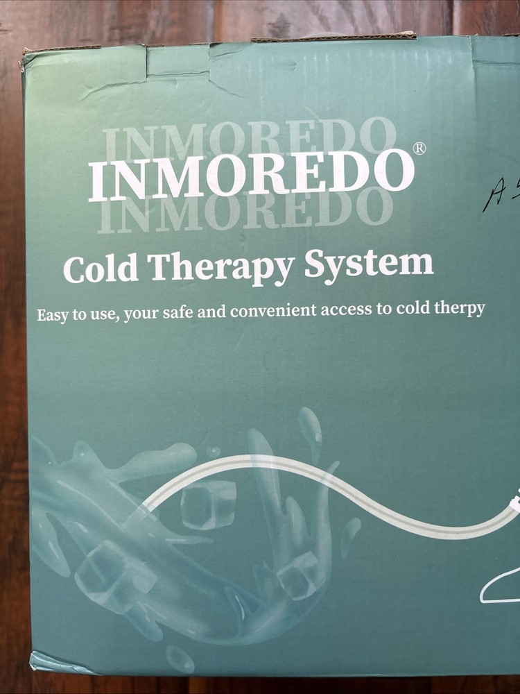 Inmoredo Cold Therapy System Ice Machine System Knee Surgery Recovery Open BOX