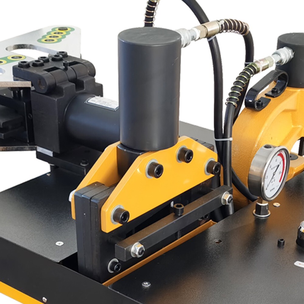 110V 4in1 Multifunctional Busbar Processor Bus Processing Machine Shearing+Punch