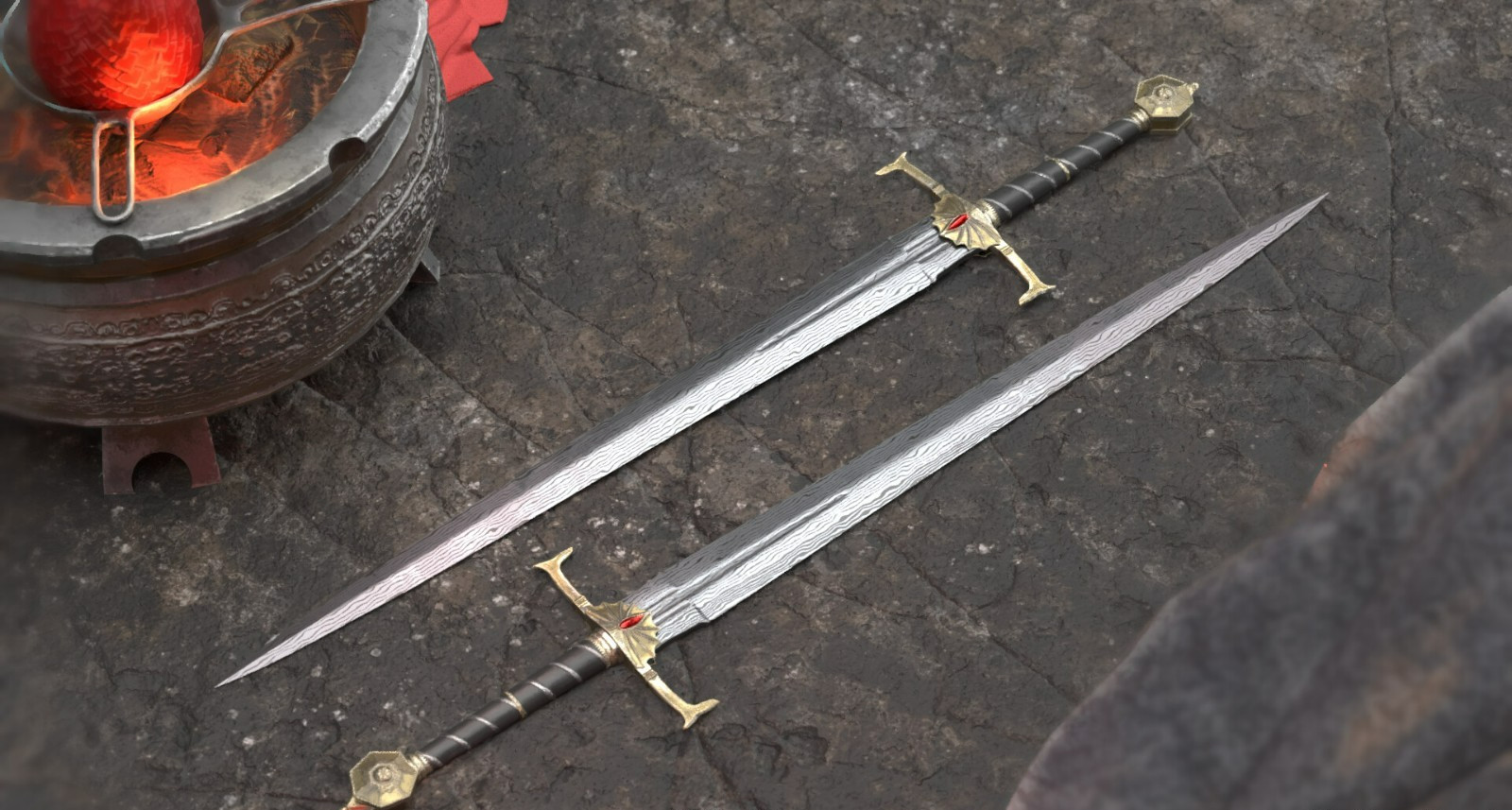 Game of Thrones Song of Ice & Fire Valyrian Steel BLACKFYRE Sword Replica (2025)