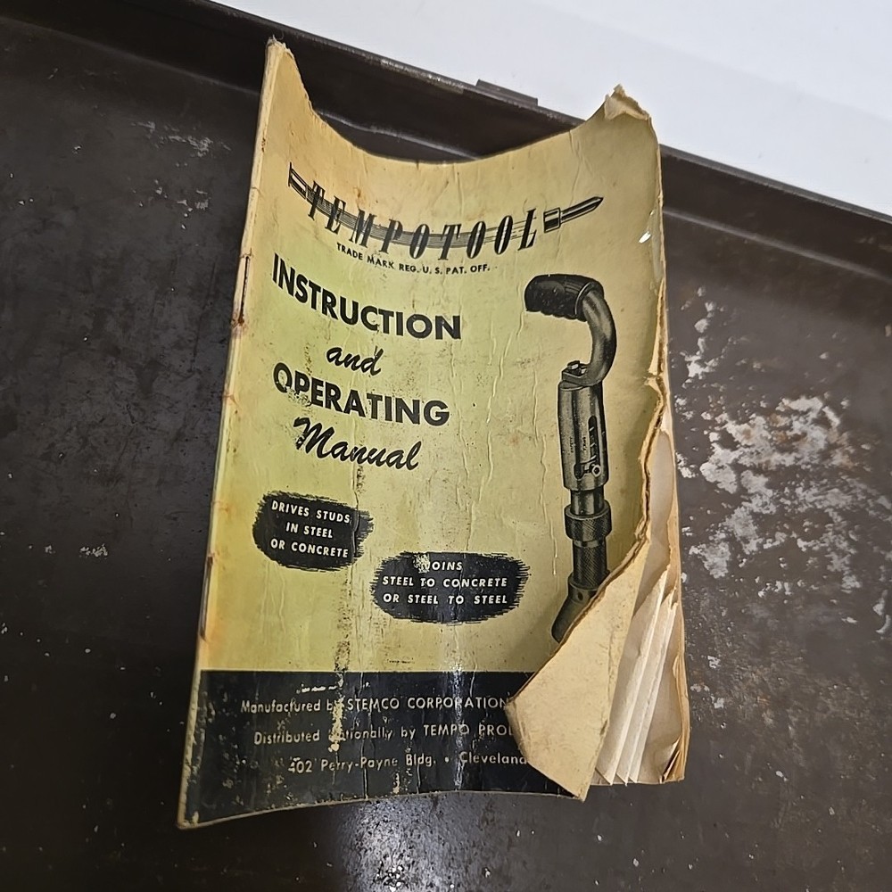 TEMPO TOOL STEMCO POWDER ACTUATED TOOL RAMSET