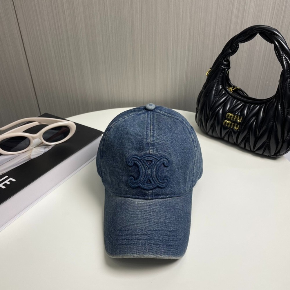 Celine New Denim Baseball Cap