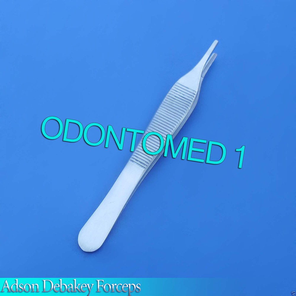 6 Adson Debakey Forceps 4.5" Surgical Instruments