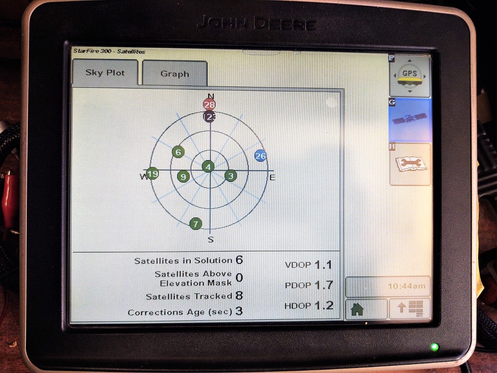 John Deere StarFire 300 GPS receiver grade A PF81237