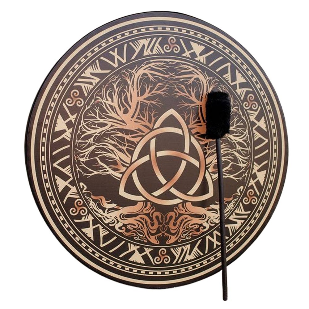 25cm Large Shaman Drum Handmade Music Drum