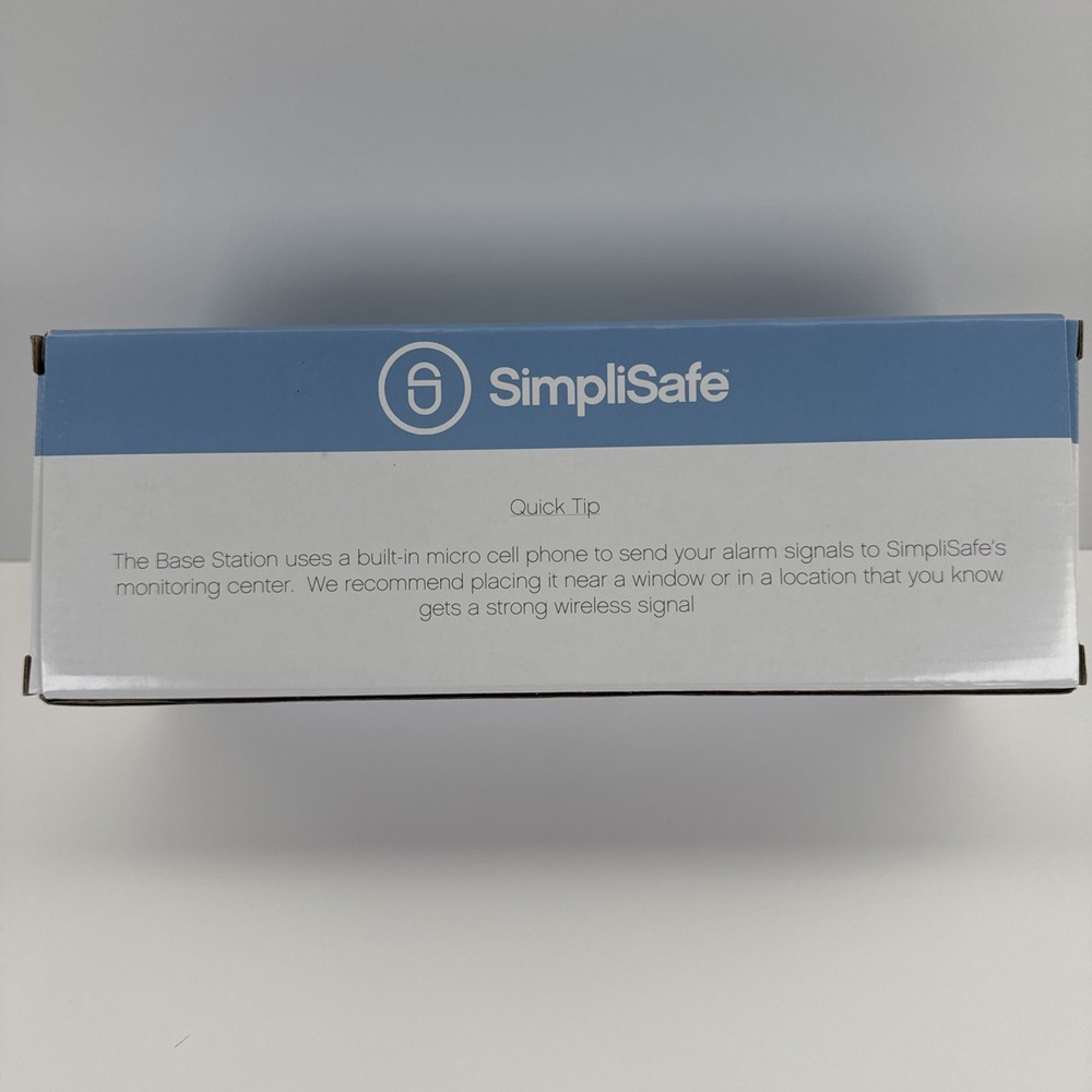 SimpliSafe Home Security System Base Station SS-1500 #25DC0F 1st Generation NEW